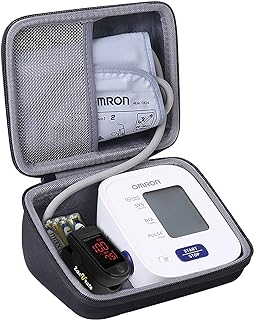 Hard Case for Omron 3 Series Omron M2 Classic Upper Arm Blood Pressure Monitor BP7100 BP710N HEM-7120 Hem-7121 HEM-7124, Portable Travel Case Replacement