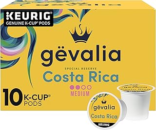 Kaffe Special Reserve Costa Rica Medium Roast K-Cup Coffee Pods (10 Pods)
