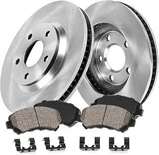 Front Brake Kit For Suzuki XL-7 2004-06 - Disc Rotors with Ceramic Brake Pads, EBYK036266
