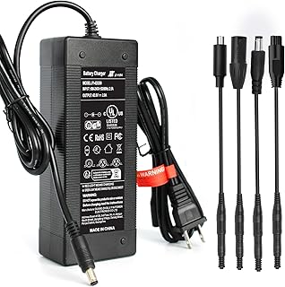 UL Certified 36V-42V 2A Fast Charger for 36V Electric Scooter Lithium Battery Jetson Hoverboard Charger Replacement Compatible with Pocket Mod, Sports Mod, Electric Scooters