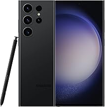 Galaxy S23 Ultra Series AI Phone, Unlocked Android Smartphone, 256GB Storage, 8GB RAM, 200MP Camera, Night Mode, Long Battery Life, S Pen, US Version, 2023, Phantom Black