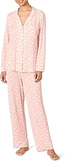 Amazon Essentials x Sofia Grainge Women's Stretch Modal Long-Sleeve and Full-Length Bottom Pajama Set