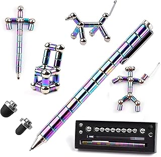 Magnetic Fidget Pen Toys for Ages 8-13 - Gifts for Teenage Boy Girl Magnet Pen Decompression Toy Pen 10 11 12 13 14 15 Year Old Boy Gift Ideas - Fidget Pens for Teens Cool Presents for 10-15 Year Old