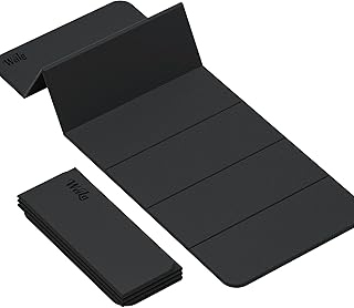 1/2 Inch Extra Thick Yoga Mat Pilates Equipment, 70"x24" Odorless Workout Mats for Home Gym, Non-slip Exercise Mats for Women Men Home Workout, Foldable Yoga Mats for Travel Camping Sleeping