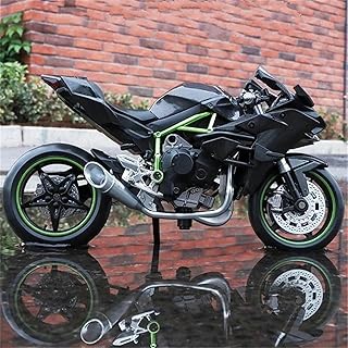 Scale Motorcycle Model Motorcycle Simulation Alloy Model Collection Gift for Kawasaki Ninja H2R 1/12