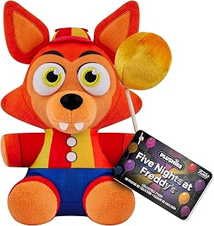 Funko Plush: Five Nights at Freddy's - Balloon Foxy - (CL 7") - Collectable Soft Plush - Birthday Gift Idea - Official Merchandise - Stuffed