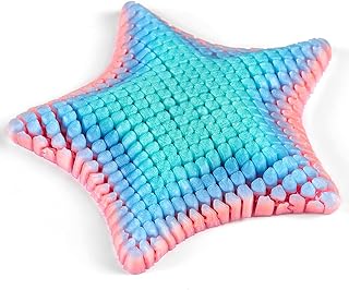 3D Printed Sensory Fidget Starfish, Squishies Fidget Desk Starfish Toy, Desk Decor, 3D Printed Starfish Glow in The Dark Colorful Fidget Toy, Perfect for Holiday, Birthday Gifts, Basket Stuffers