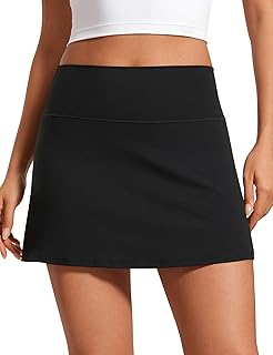 Butterluxe High Waisted Tennis Skirts for Women - Mini Lined A Line Golf Casual Skort with Inner Pockets