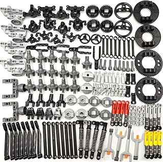 MOC Technical Wheels Connectors Rack Gear Car Suspension Building Brick Accessories Pieces Sets STEM Learning Kits Engineering Toy Gift for Kids …