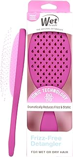 Wet Brush Frizz-Free Detangler Brush with Ionic Technology, Purple, Provides Frizz Control, Reduces Static, and Smooths All Hair Types, Best For Dry Hair, Made for Women, Men & Kids