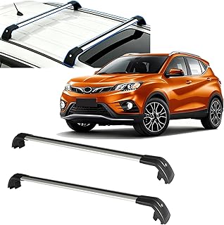Roof Rack Cross Bars for Soueast DX3 2016-2017-2018-2019-2020-2021-2022-2023,Heavy Duty Roof Rack Crossbar,Lockable,No-Drill Installation,Essential Gear for Camping & Long Trips