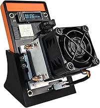 Bitaxe Gamma 602 Bitcoin Miner, Open Source Solo BTC Mining Machine, 1.8TH/s SHA-256, BM1370 ASIC Chip, 2.4G WiFi, Home Crypto Miner, 35W Low Noice Bitcoin Miner