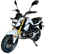Vader 125cc X20 Motorcycle, 4-Speed, Fully Assembled, Venom X20, Matte White