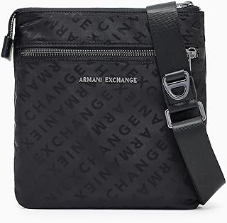 Men's Xavier Flat Crossbody, Black, One Size