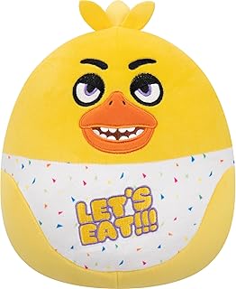 Squishmallows Original Five Nights at Freddy’s 10in Classic Chica - Ultrasoft Official Jazwares Plush
