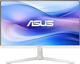 ASUS 24” (23.8 inch viewable) 1080P Eye Care Monitor (VU249HFI-W) - Full HD, IPS, 100Hz, SmoothMotion, Adaptive Sync, Nano-ion, Eye Care Plus, VESA Wall Mountable, 3 yr Warranty