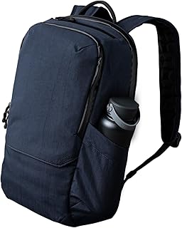 Elements Backpack Pro 24L - Moonlight Blue Laptop Backpack Fits 16'' Laptop with Dual Bottle Pockets, Travel Backpack for Men, Weather-Resistant 400D Axoflux Fabric for Business or College