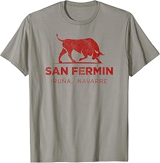 Pamplona Top | Basque Country San Fermin Women's T-Shirt - Grey, Small, Short Sleeve, Crew Neck, Classic Fit, Polyester 100%
