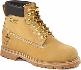 Rhino 68C67 6 Inch Nubuck Work Boot - Wheat 8.5