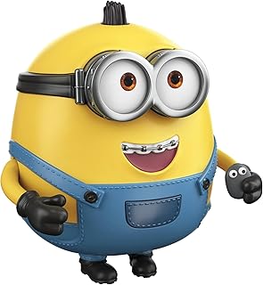 Minions: The Rise of Gru Sing ‘N Babble Otto Interactive Action Figure, Talking Character Toy with 25 Plus Talking & Laughing Sounds 4-in Tall, Gift for Kids Ages 4 Years & Older