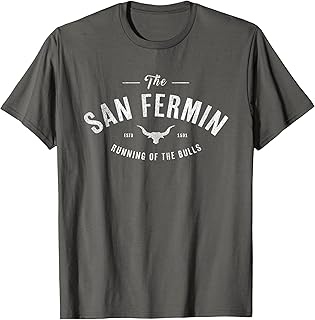 "The Running of the Bulls" - Pamplona Gift - San Fermin T-Shirt