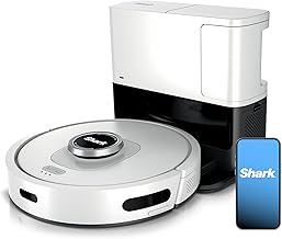 Matrix Clean | Robot Vacuum Cleaner with Powerful Suction for Pet Hair, Rugs, Carpets & Hard Floors | Self-Empty Base | 60-Day Capacity | Voice Control | LiDAR Navigation | Cool Grey | AV2511AE​