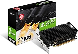 GeForce GT 1030 4GHD4 LP OC Gaming Graphics Card - 4GB GDDR4, 2100 MHz, PCI Express 3.0 x16, 64 bit, DP, HDMI