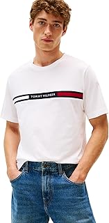 Men's Short Sleeve Cotton Graphic T-Shirts with Signature Stripe Logo, Also Available in Big & Tall