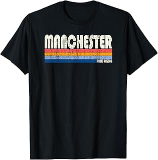 Vintage 70s United Kingdom, Manchester T-Shirt