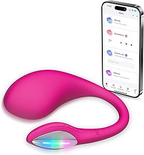 LOVENSE Wearable Lush 4.0 G-spot Bullet Vibrator, Bluetooth Remote Control Sex Toys for Women Female Couples Pleasure Tools
