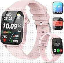 Smart Watch for Women, 120 Sports Modes Smartwatch with 1.83" HD, Alexa Built-in, Heart Rate/Sleep Monitor, IP67 Waterproof, Bluetooth Call & Music Control Fitness Watch for iPhone/Android (Pale Pink)