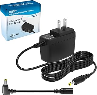 AC Power Adapter Compatible with Omron Healthcare 5 Series, 7 Series, 10 Series, Silver, Gold, Platinum Upper Arm Blood Pressure Monitor, Hem-ADPTW5 AC Adapter Omron Power Supply 6v DC Cord