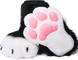 Cosplay Animal Cat Wolf Dog Fox Fursuit Feet Paw Claw Shoes Furry Boots Costume Accessories for Adult