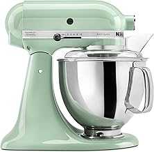 Artisan Series 5 Quart Tilt Head Stand Mixer with Pouring Shield KSM150PS, Pistachio