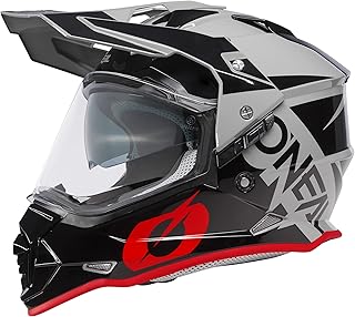 O'Neal Sierra Helmet, Gray/Black/Red MD
