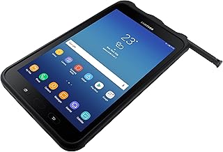 Unlocked Galaxy Tab Active2 Water-Resistant 8” Rugged Tablet |16GB & LTE | Biometric Security (SM-T397UZKAXAA), Black