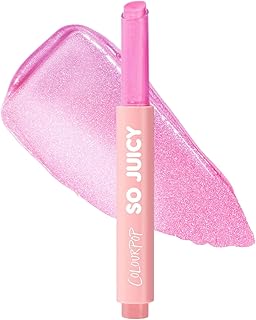 So Juicy Plumping Lip Gloss Balm - Hydrating Lip Gloss & Balm with Peptides & Pearl Finish - Non-Sticky Formula - Visibly Plumps Lips & Delivers Buildable Color - Cyberstar (0.07 oz)