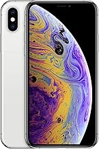 Apple iPhone XS, 64GB, Silver - Unlocked (GSM Only) (Renewed)