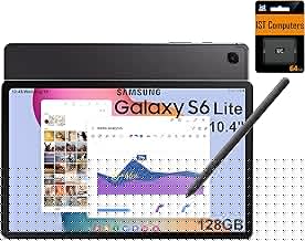 Galaxy Tab S6 Lite Android Tablet (10.4" 2K Touchscreen, 64GB Storage + 64GB SD Card, S Pen for Note-Taking, Drawing, 14-Hr Long Battery Life, 5MP + 8MP Camera, Durable), SM-P620, NA Version