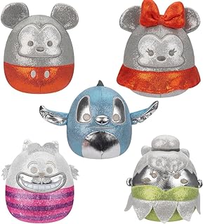 Original Disney100 5-Inch 5-Pack Plush Box Set - Little Ultrasoft Official Jazwares Plush - Amazon Exclusive