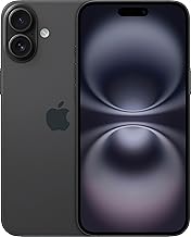 Apple iPhone 16 Plus, 128GB, Black - Unlocked (Renewed)