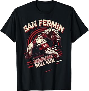 San Fermin Pamplona Bull Run Spain | Bull Fighting Festival T-Shirt