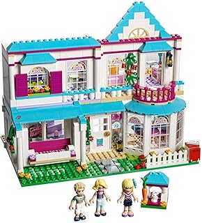 Friends Stephanie's House 41314 Build and Play Toy House with Mini Dolls, Dollhouse Kit (622 Pieces)