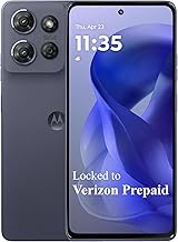 Prepaid Motorola Moto g Power 2025, 128GB, 50MP Camera, 5G Android Smartphone, 6.6" 90Hz Display, Multi-Day Battery - Locked to Verizon - Cosmic Black