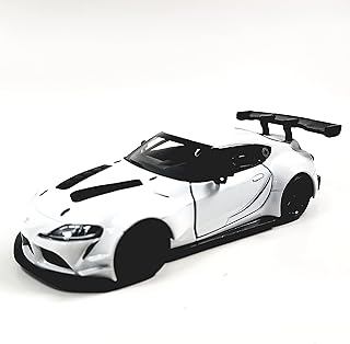 KiNSMART Toyota GR Supra Concept Racing Edition 1/36 Scale Diecast Race Car (White)