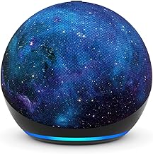 Echo Dot Kids (newest model), Smart speaker to enjoy age-appropriate audiobooks, interactive games and Alexa+ experiences to create and learn, Stardust design