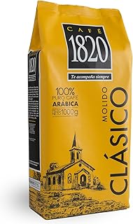 Café 1820 Classic, Premium Costa Rican Ground Coffee, 100% Arabica, Dark Roast, High Altitude Blend with Aroma & Fruity Notes, 32 oz