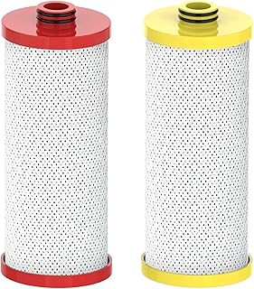 Waterspecialist WS852-R Water Filter, Replacement for Aquasana® AQ-5200R, AQ-6200, Claryum® 2-Stage, AO Smith® AO-US-200-R, 500 Gallons, 2 Filters