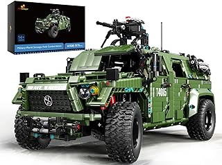 Military Cars Building Sets 61508, Army Off-Road Vehicle Warrior Combat Model Truck, Collectible Model Car Kits to Build for Adults, Gifts for Men Boys (3,175 Pieces)