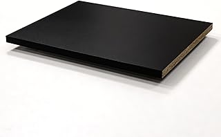 Custom Shelves, 3/4"" Thick Melamine, Cut to Size, Fully Customizable up to 65 inches Wide and up to 24 inches deep. for Cabinets, Closets, or Anywhere